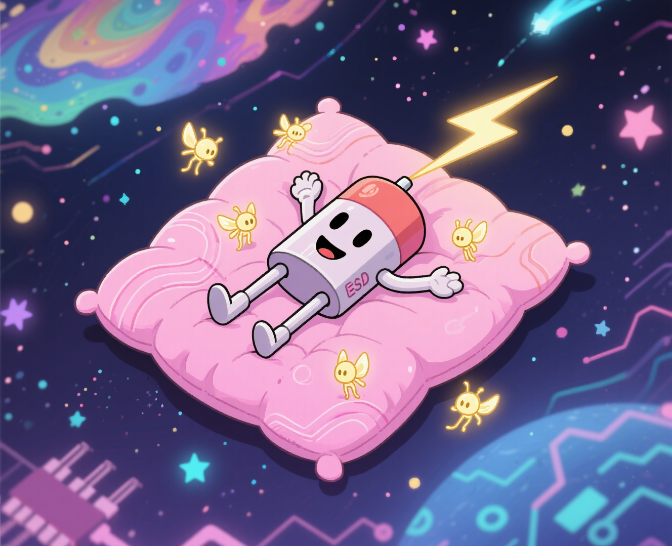 ESD二极管在扫地机器人行业的应用场景及核心作用